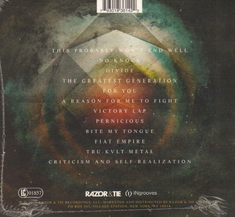 All That Remains(CD Album)The Order Of Things-83614 2-US-2015-New ...