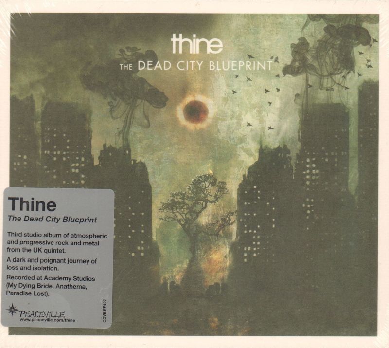 Thine(CD Album)The Dead City Blueprint-Peaceville-CDVILEF427-2014-New - Picture 1 of 2