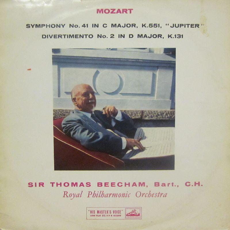 Mozart(Vinyl LP)Symphnoy No.41-HMV-JALP 1536-UK-VG/NM | eBay