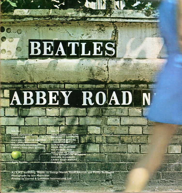 The Beatles(Vinyl LP)Abbey Road-Apple-PCS 7088-UK-1969-VG/VG+