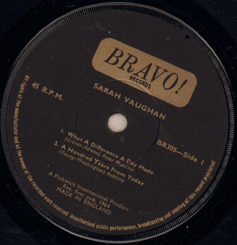 What A Difference A Day Makes Sarah Vaughan