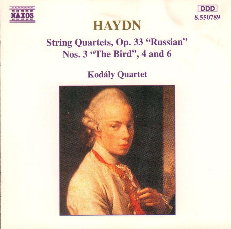 Haydn(CD Album)String Quartets Russian Kodaly Quartet-Naxos-8.550789-Ge ...