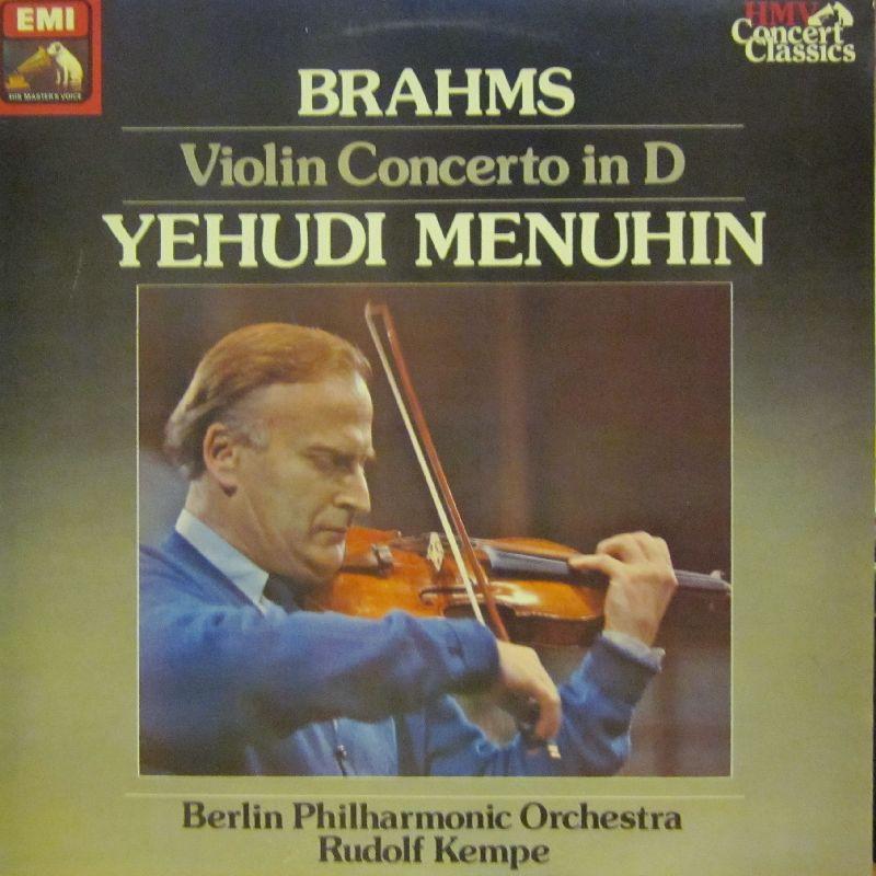 Brahms(Vinyl LP)Violin Concerto In D-HMV-SXLP 30186-UK-1958-VG+/Ex | eBay