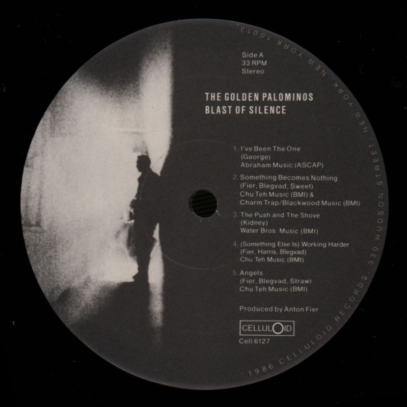 The Golden Palominos(Vinyl LP)Blast Of Silence-Celluloid-CELL 6127-US-1 ...