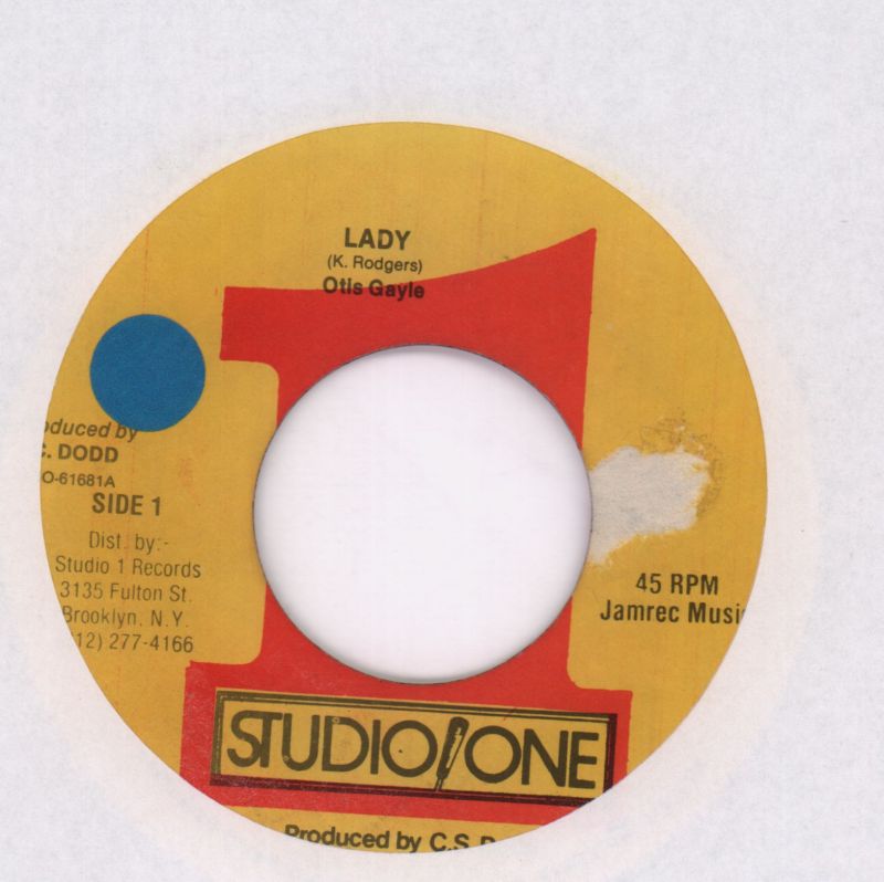 【レア盤】OTIS GAYLE SEXY EYES Otis Gayle/ Brentford All Star(7