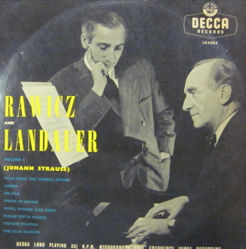 Rawicz & Landauer(Vinyl LP)Volume 1-Decca-LK4094-UK-VG/VG - Bild 1 von 2