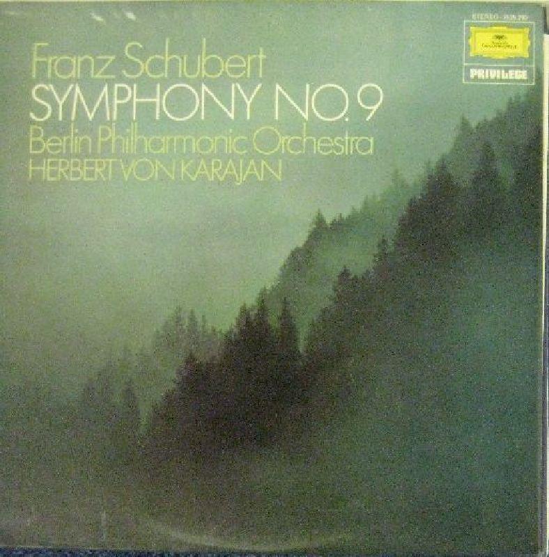 Frank Schubert(Vinyl LP)Symphony No. 9 in C Minor-Deutsche Grammophon-2 ...