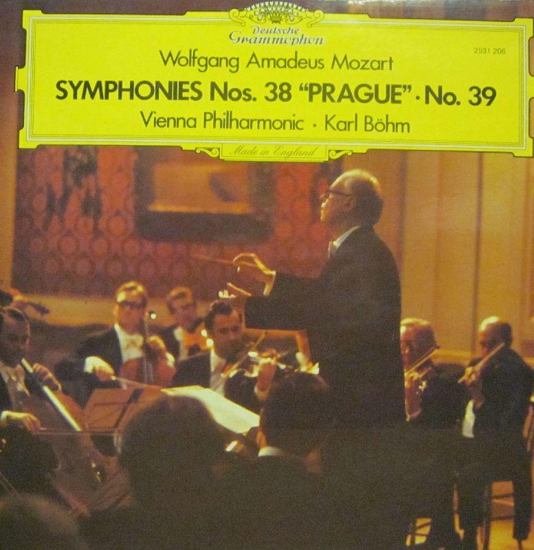 Mozart(Vinyl LP)Symphonies No.38 & 39-Deutsche Grammophon-2531 206-UK-1 ...