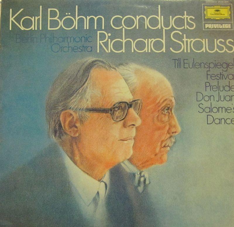 Karl Bohm(Vinyl LP)Conducts Strauss-Deutsche Grammophon-2535 208