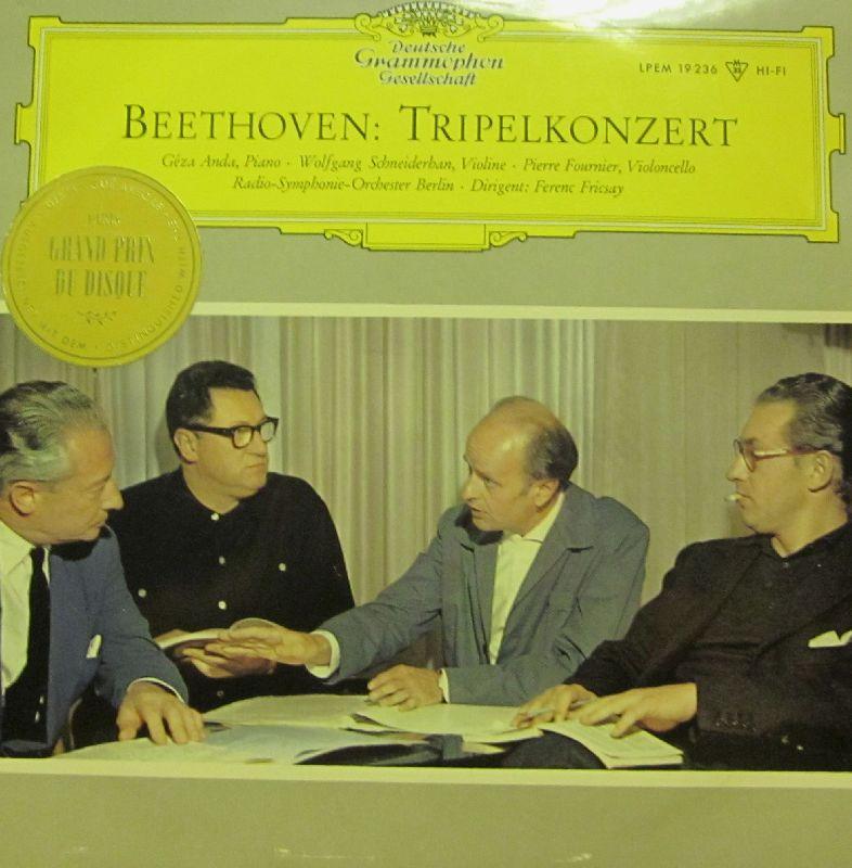 Beethoven(Vinyl LP)Triplekonzert-Deutsche Grammophon-19 236