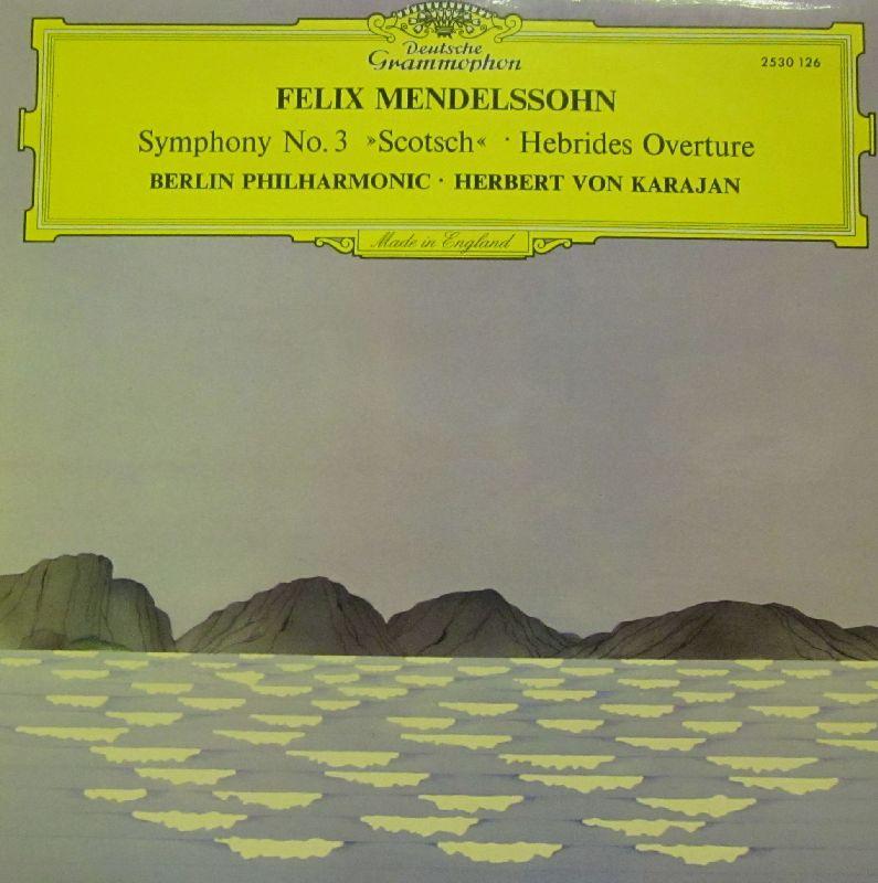 Mendelssohn(Vinyl LP)Symphony No.3-Deutsche Grammophon-2530 126-UK-1971 ...