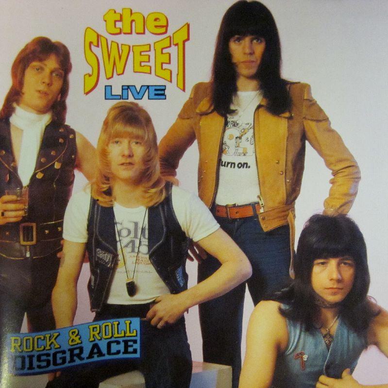 The Sweet(CD Album)Rock & Roll Disgrace-Receiver-RRCD169-UK-New