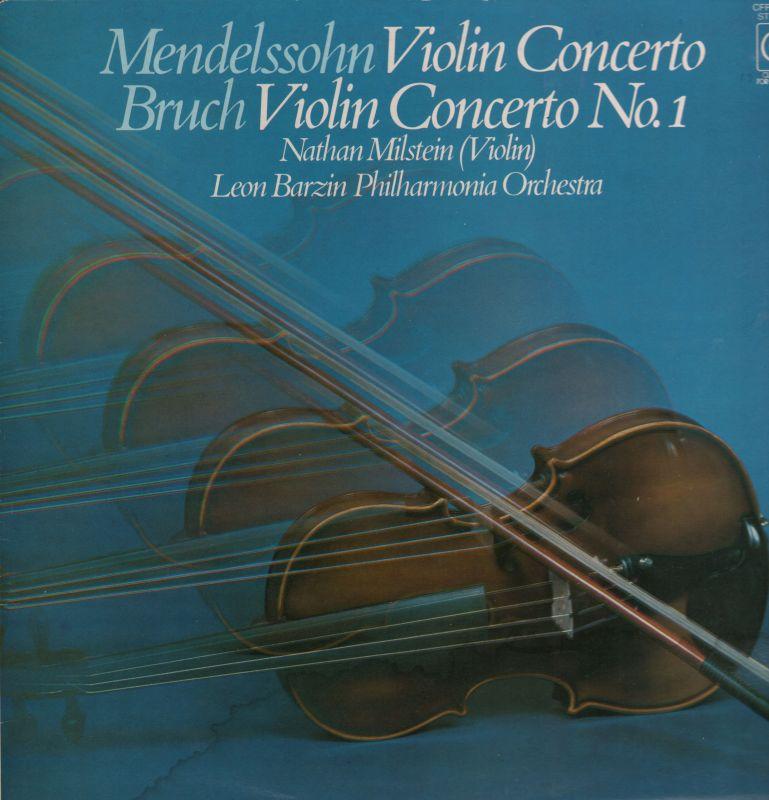 Nathan Milstein(Vinyl LP)Mendelssohn/Bruch Violin Concertos-CFP